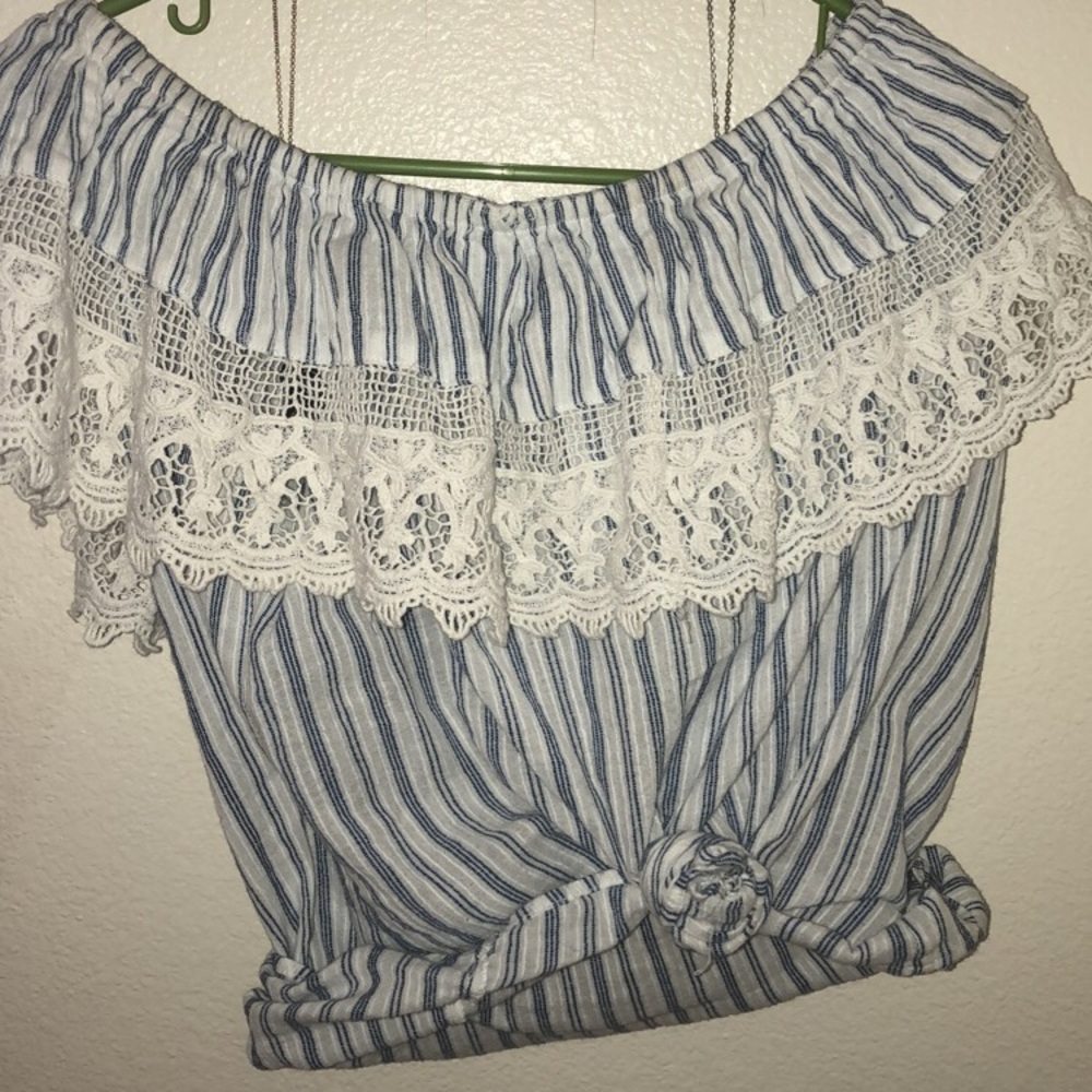 off the shoulder top